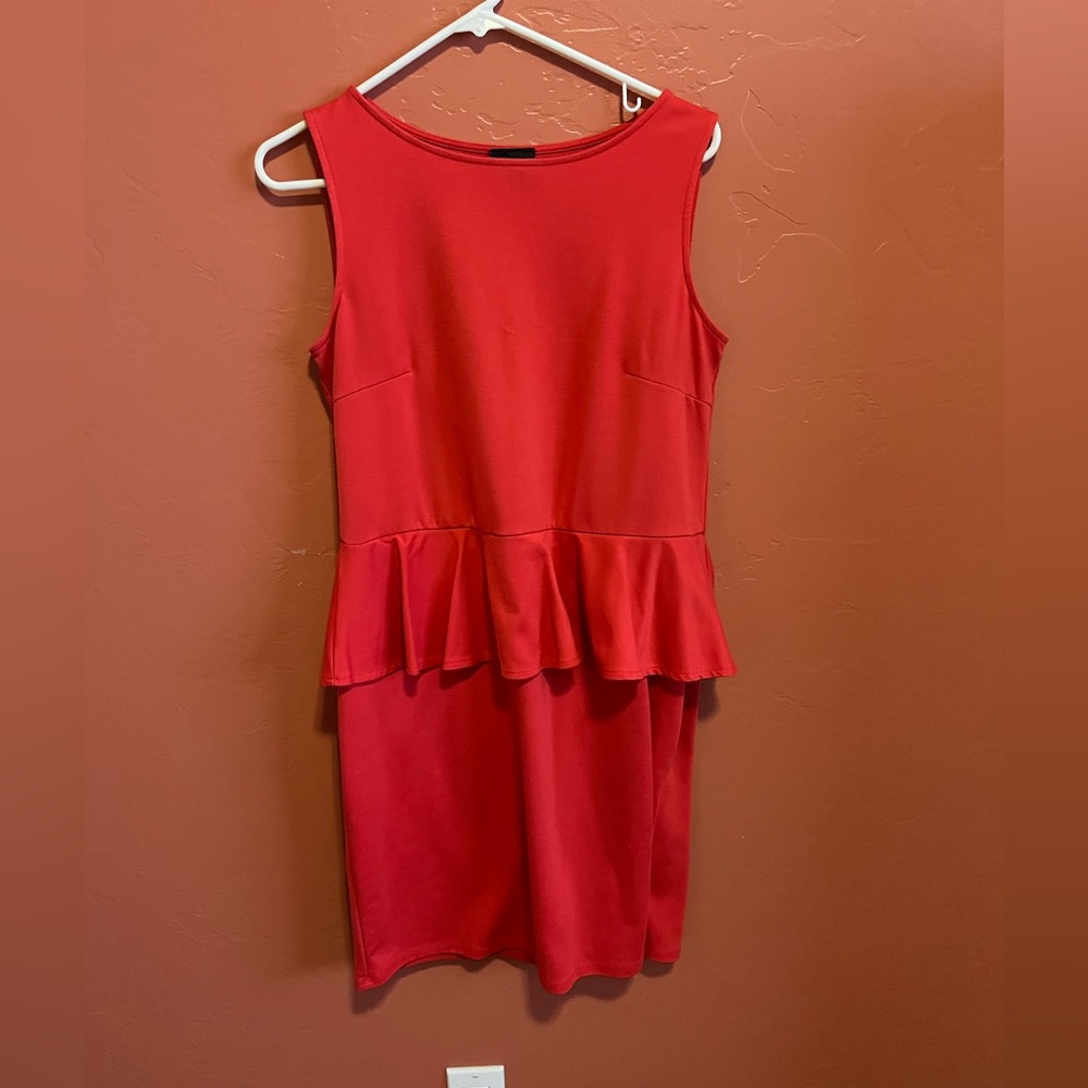 Pink/red L dress